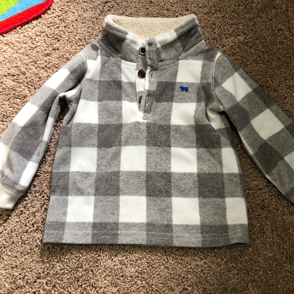 Carters 18 months fleece pullover. Fleece pullover